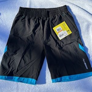 Youth Boys Tennis Shorts - Black